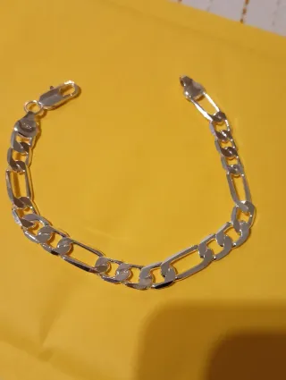 Pulsera Plata 925 Figaro 20cm