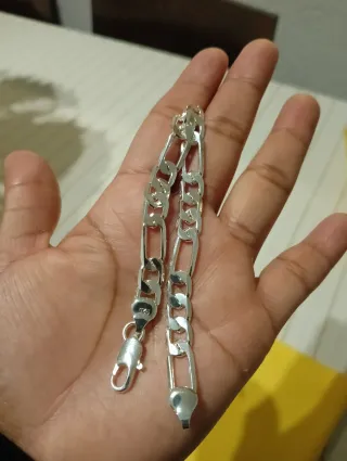 Pulsera Plata 925 Figaro 20cm