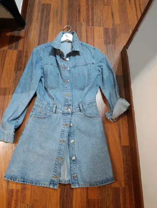 Vestido corto vaquero