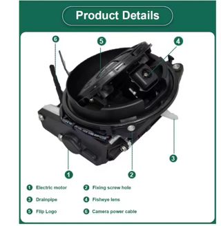 Cámara Visión Trasera Volkswagen G7 Nueva