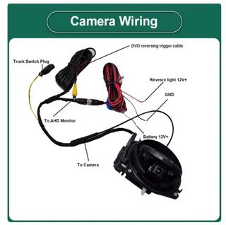 Cámara Visión Trasera Volkswagen G7 Nueva