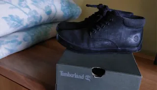 Scarpe Timberland Pelle Nera Tg 38