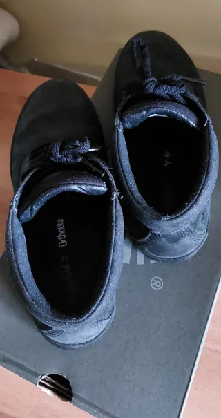 Scarpe Timberland Pelle Nera Tg 38