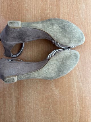 Sandalias de ante Marypaz mujer