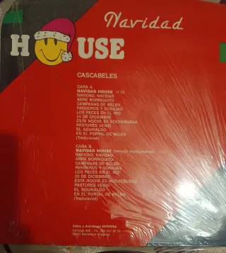 Vinilo Navidad House - Cascabeles