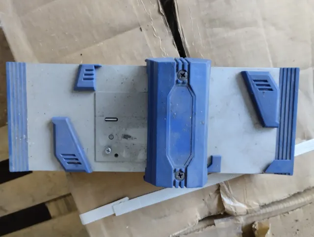 Máquina de Carimbo de Leitura Manual de Cartões. Vintage.