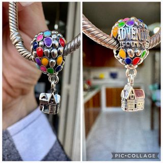 Charm Casa Up Argento S925 Multicolor