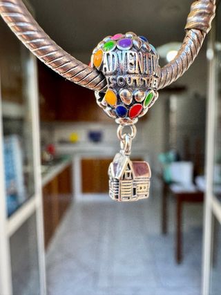 Charm Casa Up Argento S925 Multicolor