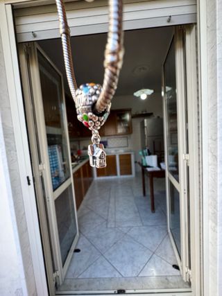 Charm Casa Up Argento S925 Multicolor