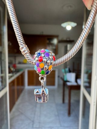 Charm Casa Up Argento S925 Multicolor