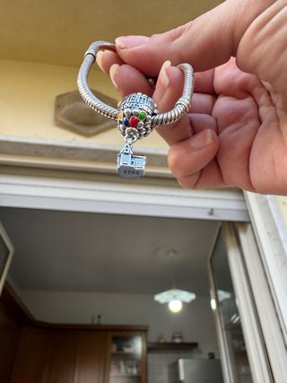 Charm Casa Up Argento S925 Multicolor