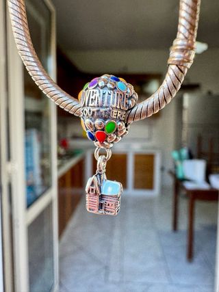 Charm Casa Up Argento S925 Multicolor