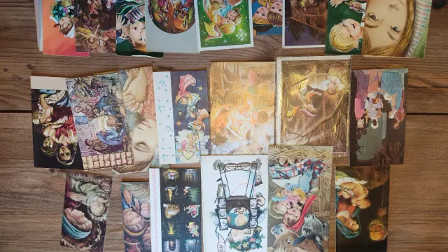 Lotto 22 Cartoline Natalizie