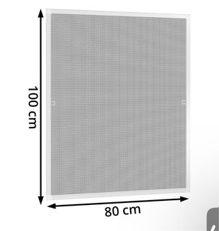 Mosquitera SAMUFLY Marco Aluminio 80x100cm