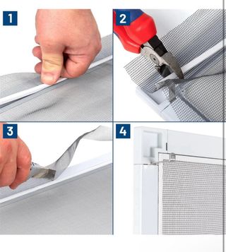 Mosquitera SAMUFLY Marco Aluminio 80x100cm