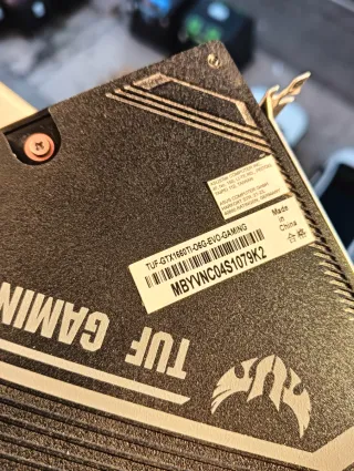 ASUS GTX 1660 TI OC 6GB