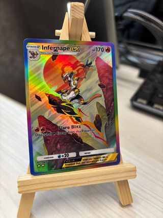 Infernape EX Carta Arcobaleno Custom
