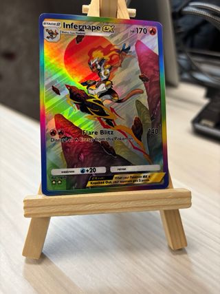 Infernape EX Carta Arcobaleno Custom