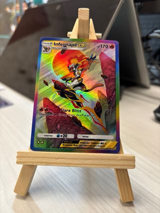 Infernape EX Carta Arcobaleno Custom