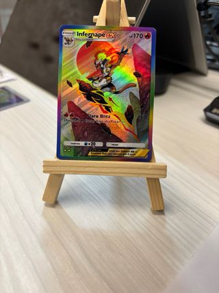 Infernape EX Carta Arcobaleno Custom