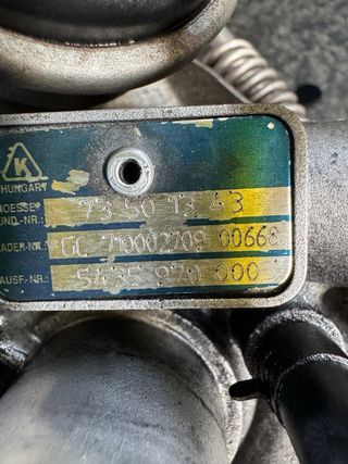 Turbocompresor 1.3cdti Fiat/Opel/Lancia 73501343