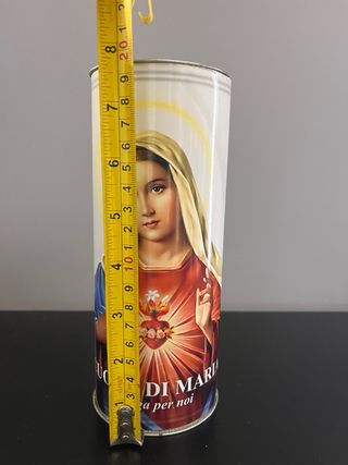 Candela Cimitero Immagine Madonna
