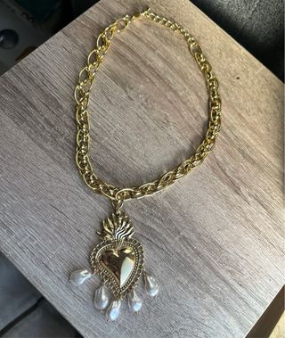 Collana cuore sacro grande