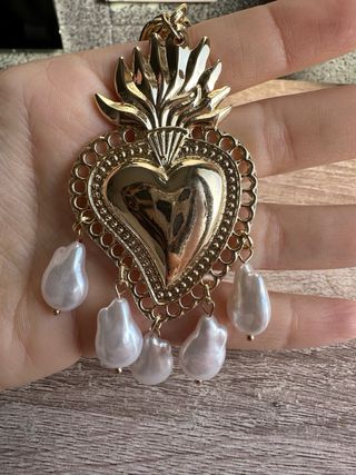 Collana cuore sacro grande