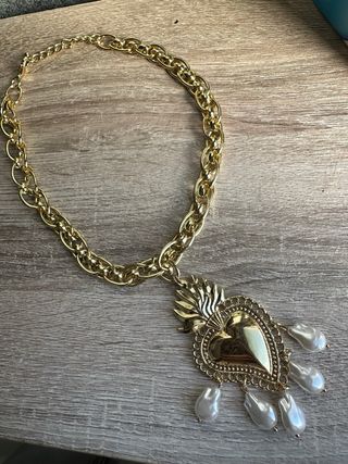 Collana cuore sacro grande