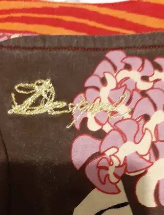 Vestido Desigual manga larga estampado