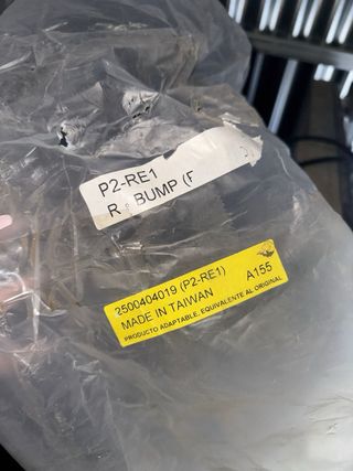 Paragolpes trasero Renault