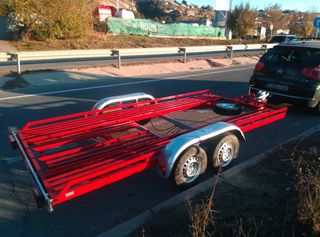 Remolque porta coches