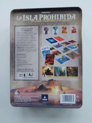 La Isla Prohibida Juego de Mesa