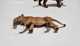 Familia de leones Papo