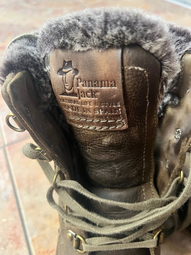 Botas Panama Jack Marrones Talla 38