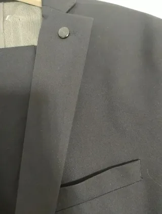 Traje de chaqueta Zara azul