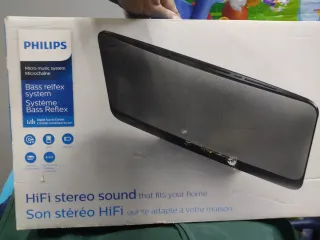 Altavoz Philips Negro HiFi Stereo Sound