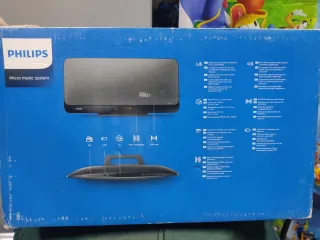 Altavoz Philips Negro HiFi Stereo Sound