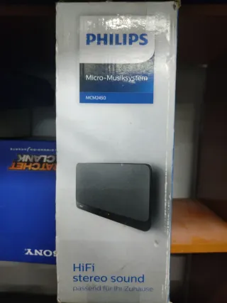 Altavoz Philips Negro HiFi Stereo Sound