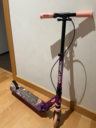 Patinete Oxelo Morado Niños.