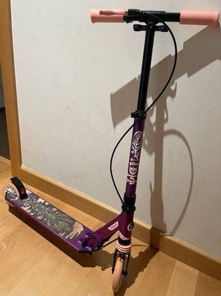 Patinete Oxelo Morado Niños.