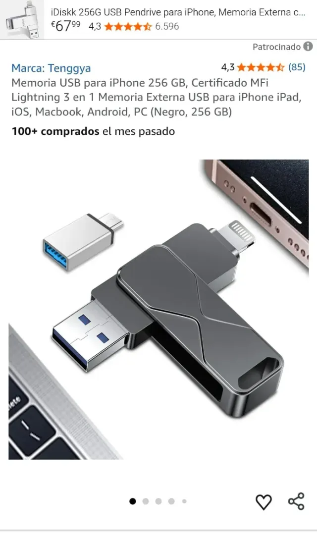 Microdrive USB 3.0 256GB