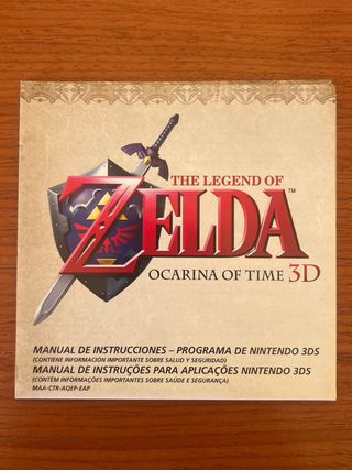 ZELDA OCARINA OF TIME 3D