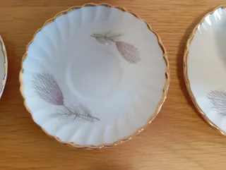 Juego de café Bidasoa porcelana floral