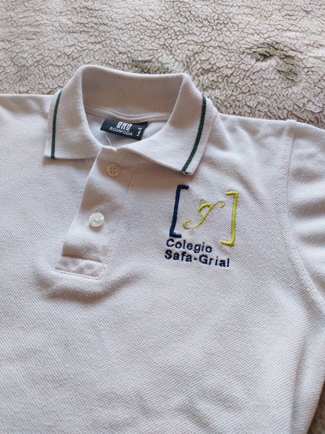 Polo blanco Safa Grial talla 6