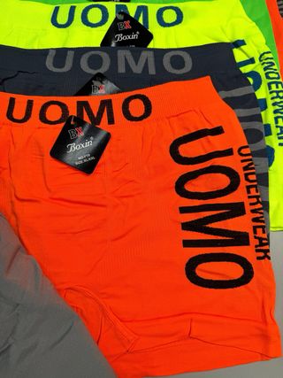 Lote 12 Calzoncillos Bóxer Hombre XL/XXL