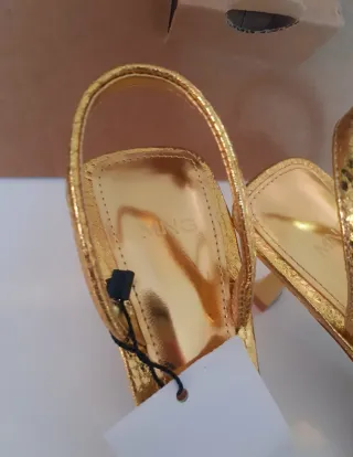 Sandalias de fiesta mango