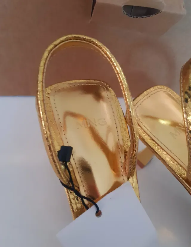 Sandalias de fiesta mango