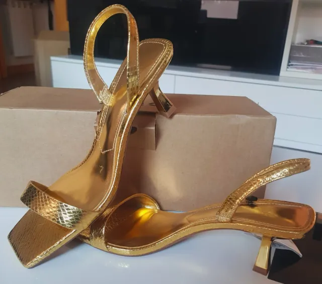 Sandalias de fiesta mango