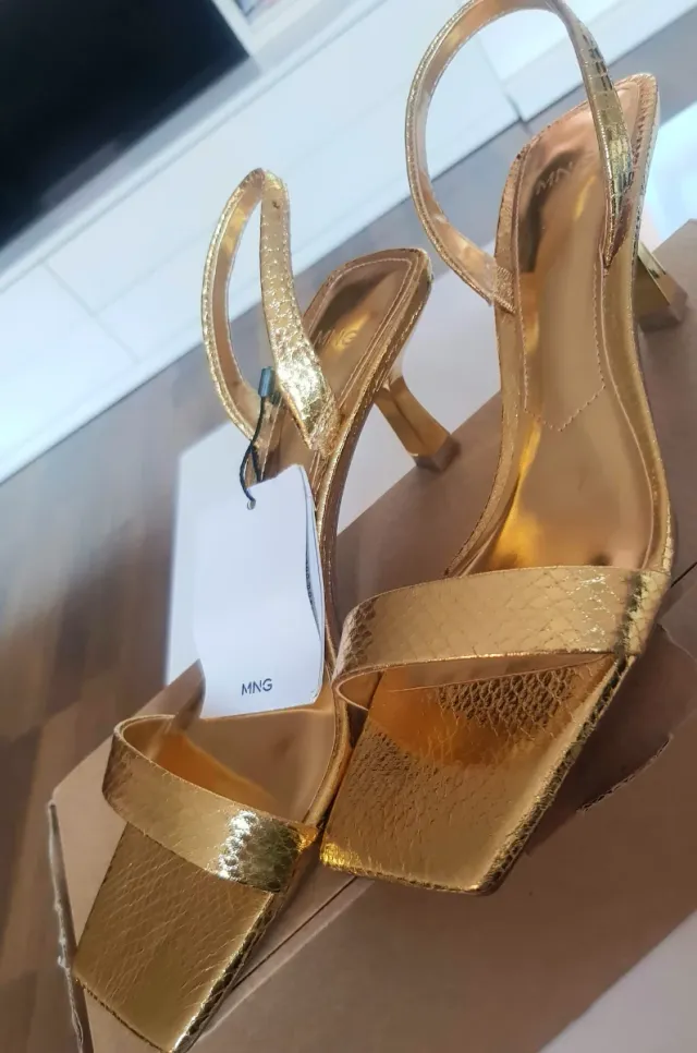 Sandalias de fiesta mango